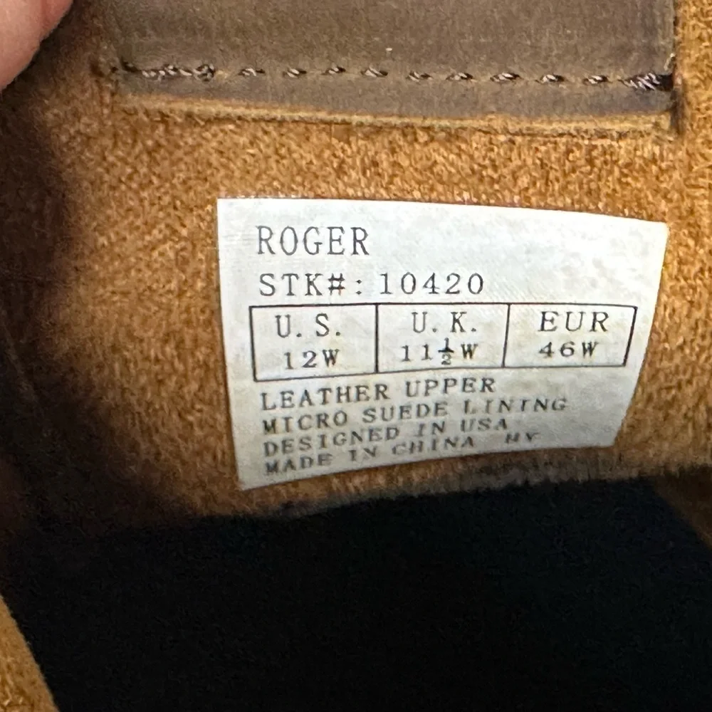 DR.Comfort Roger Diabetic shoes men size 12 W  Leather Genuine therapeutic. - Picture 4 of 12